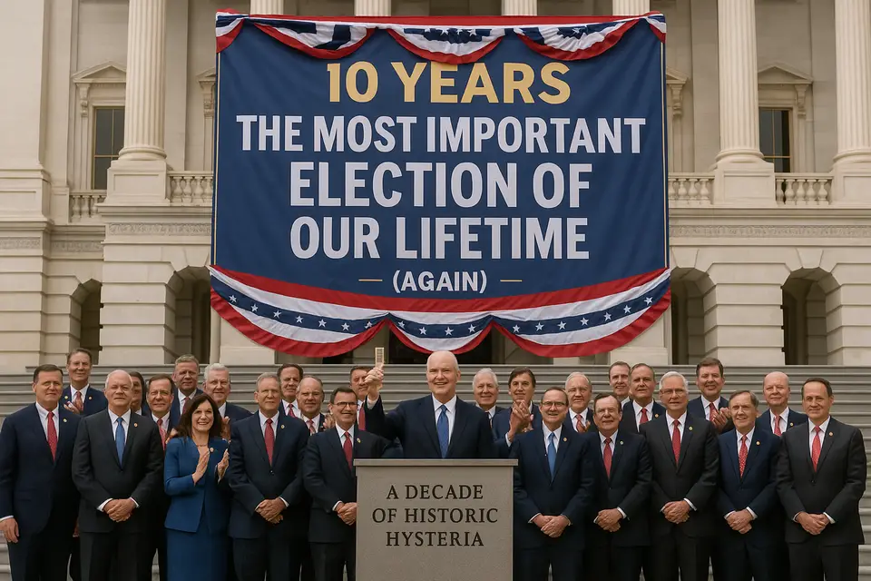 Congress Celebrates 10th Consecutive Year of Declaring Every Year 'Most Important Election of Our Lifetime'